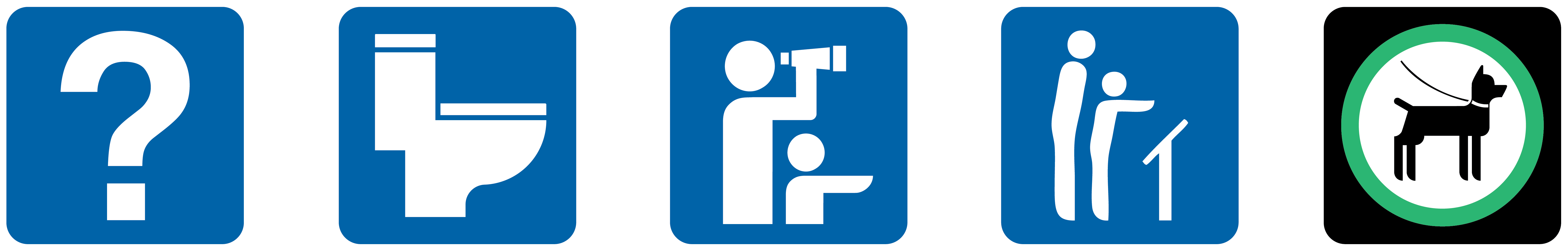 Information officers, outhouse, lookout, interpretation panels. Leashed dogs allowed.