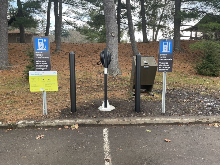 Electric vehicle charging stations