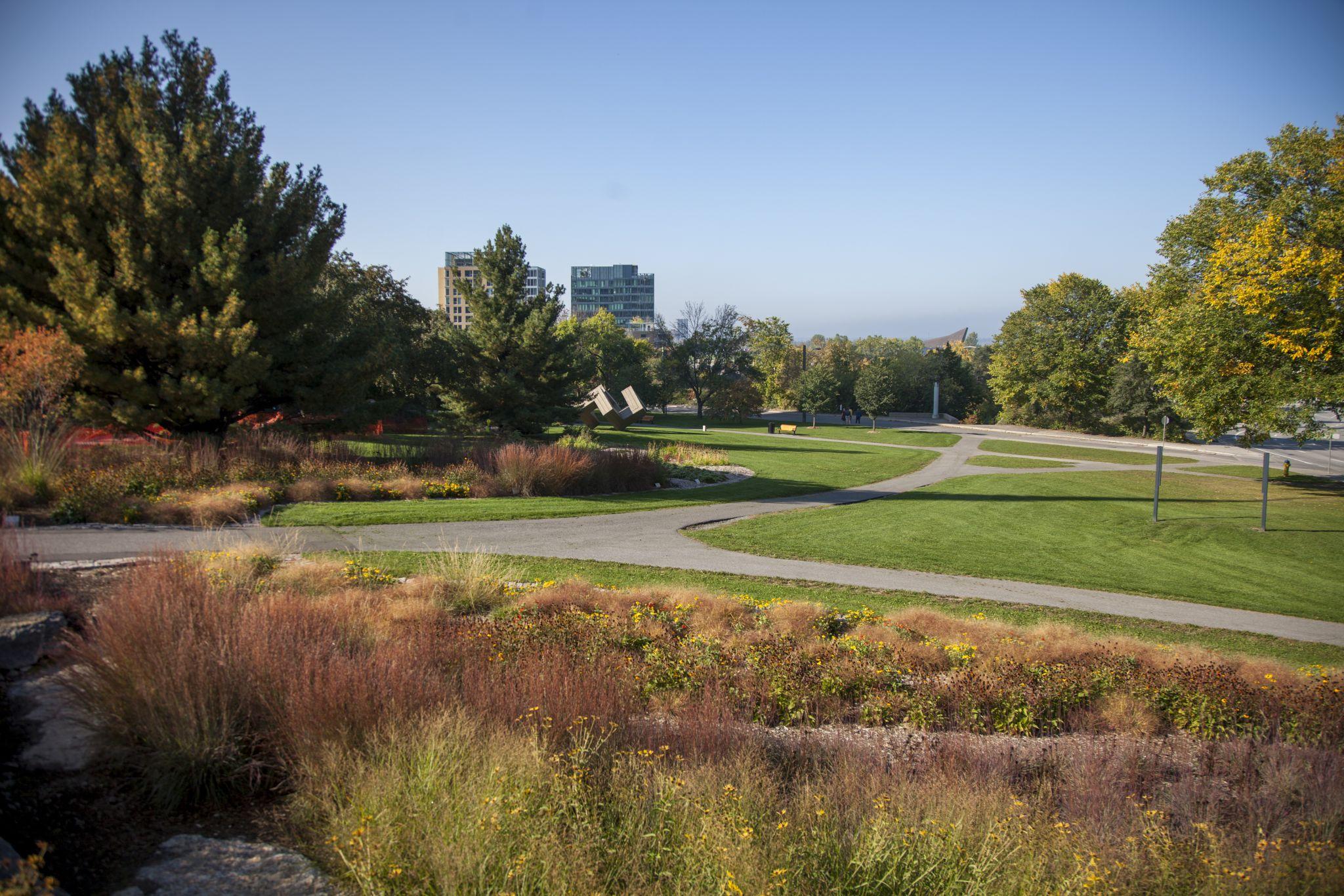 The Garden of Provinces and Territories in summer.