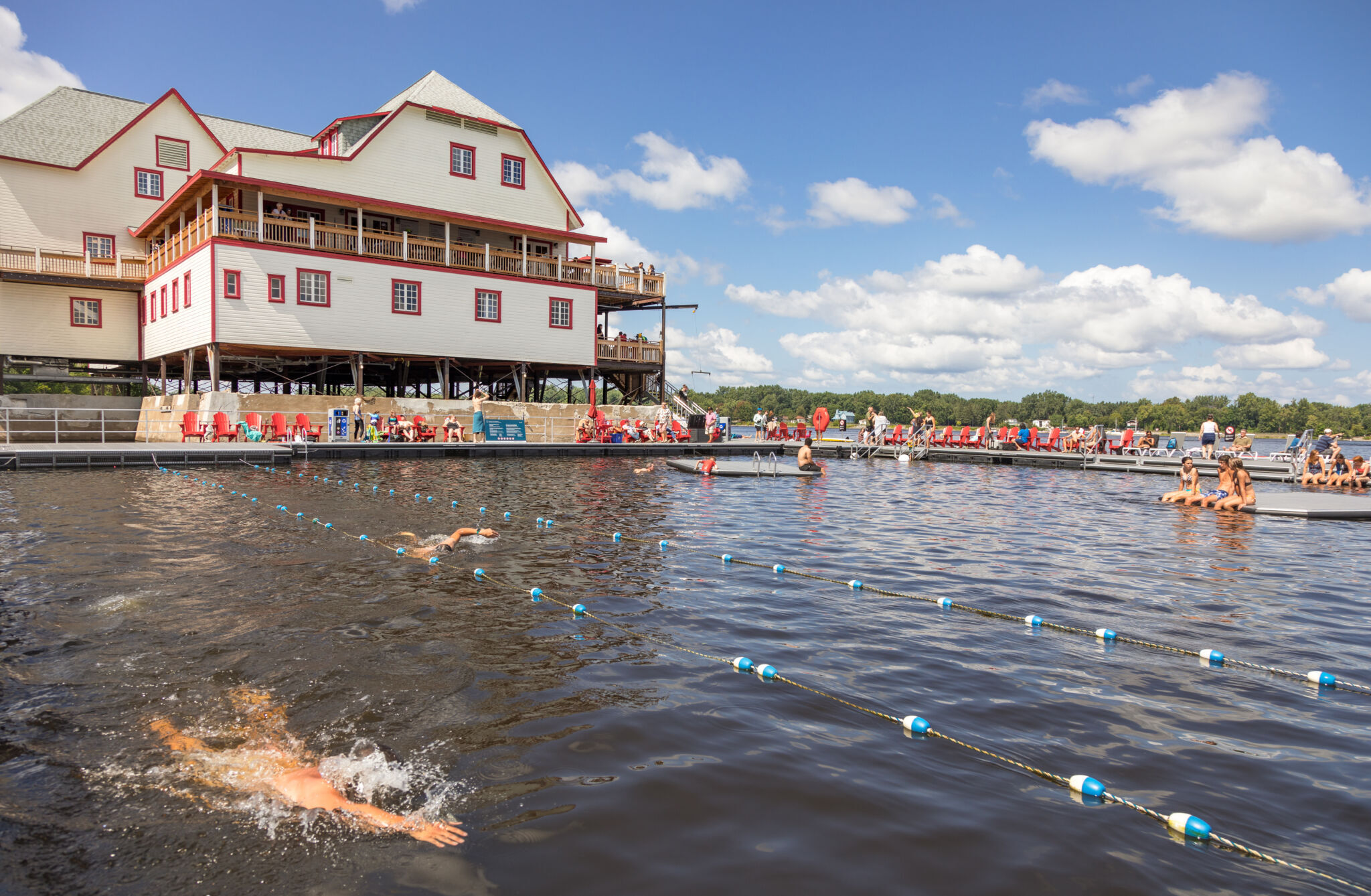 NCC River House swimming