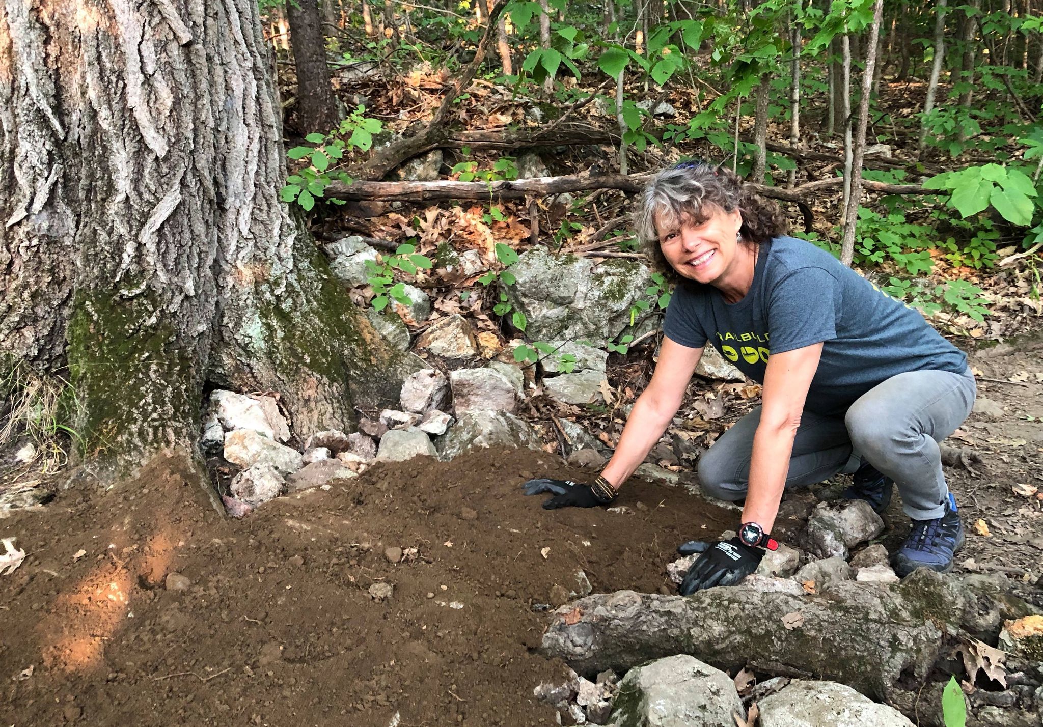Volunteer Christine Galipeau